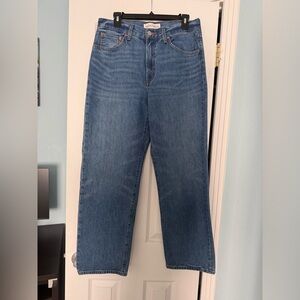 Denim Forum Marlo High Rise Baggy NWOT size 29